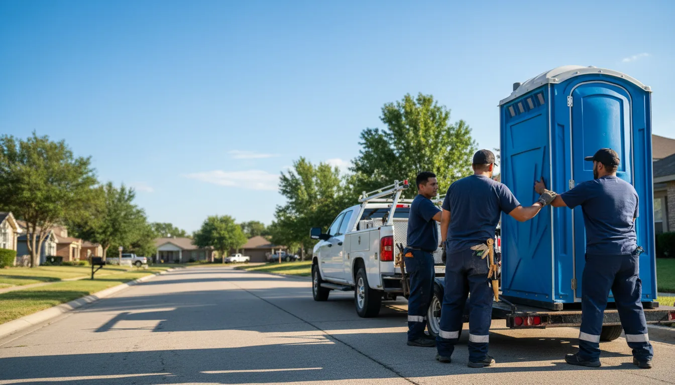 Portable Toilet Rental in Bismarck, IL near me